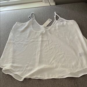 Apt. 9 Elegant White Camisole Top